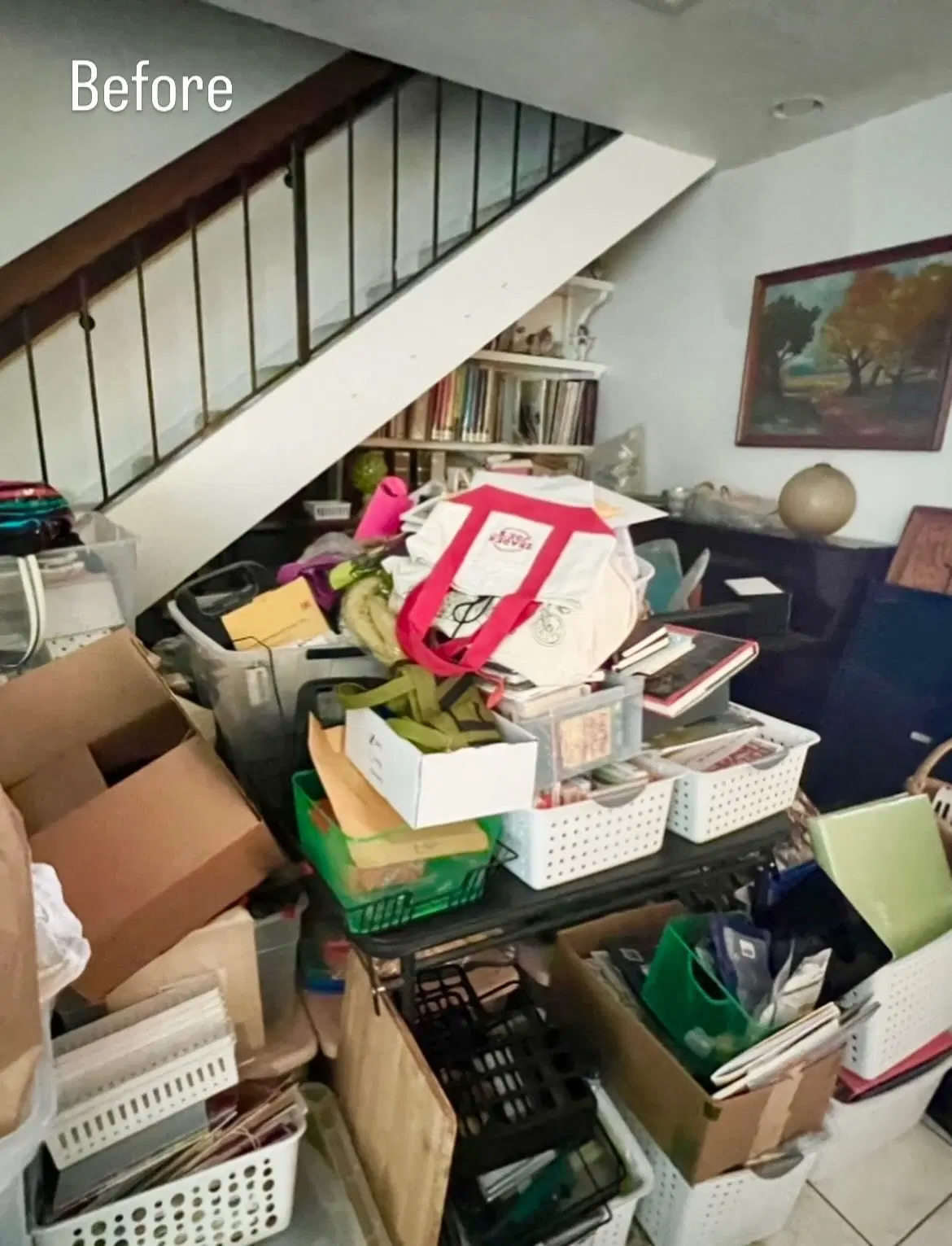 Rediscovering a Dining Room Table — before